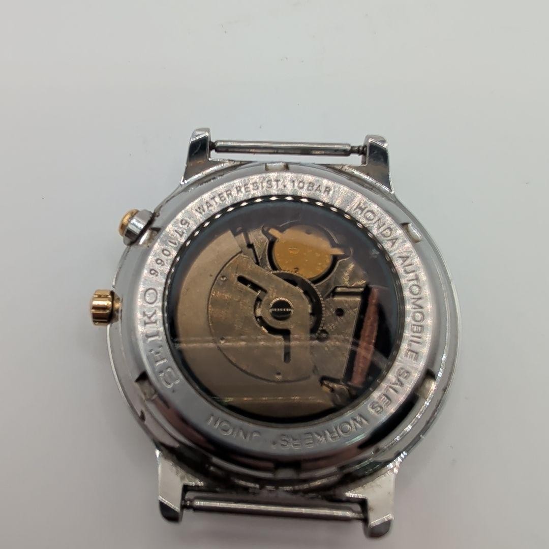 SEIKO SPIRIT AGS5M22-6A40 wristwatch, transparent case back, non-functional, jun