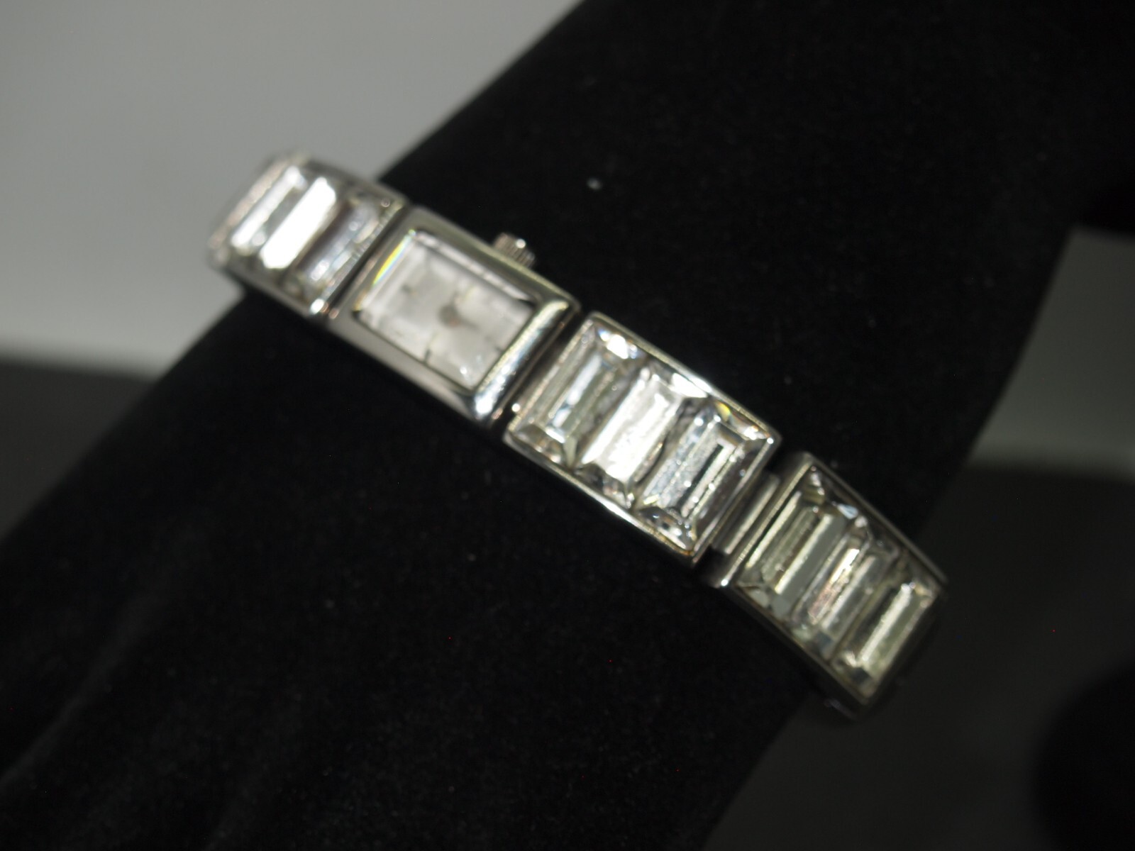 Ladies Fossil Silver-ES-1823 frosted