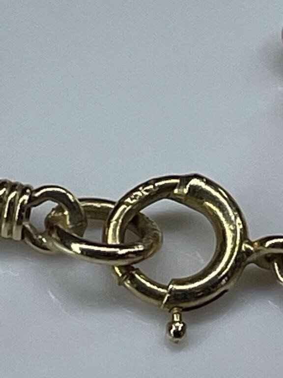 30 Inch 14k Gold Chain Necklace 24.5 Grams