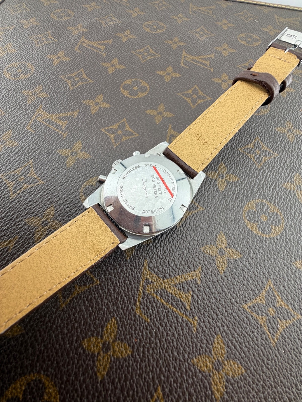 Jungfrau Skin Diver Chronograph Caliber 149 Stainless Steel Swiss