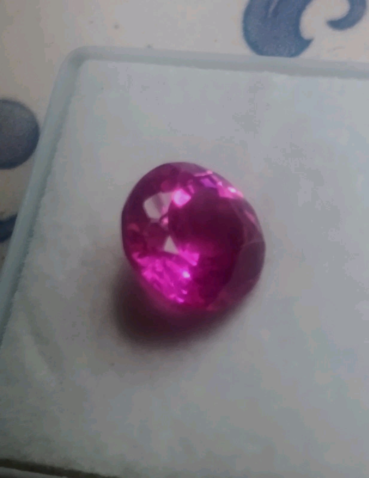 4.00ct Unheated Natural Mogok Pink Ruby Round AGSL Certified Stunning Loose