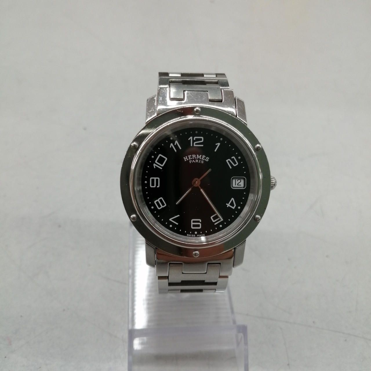 HERMES Quartz CLIPPER CL6.710 Men’s Used