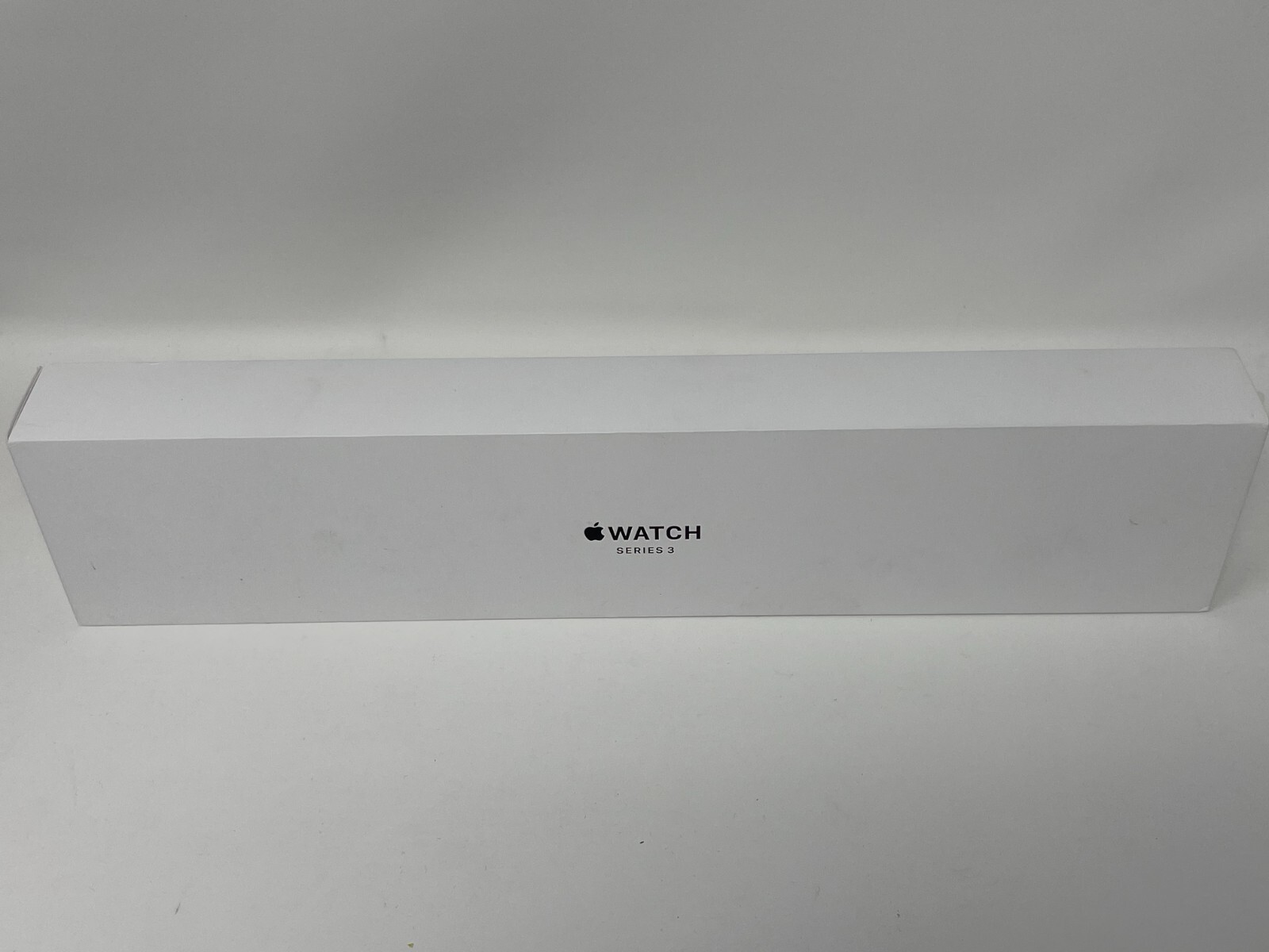 Apple Smart Watch 3 GPS 42mm Space Gray Aluminum Case Black Sport Band MTF32LL/A