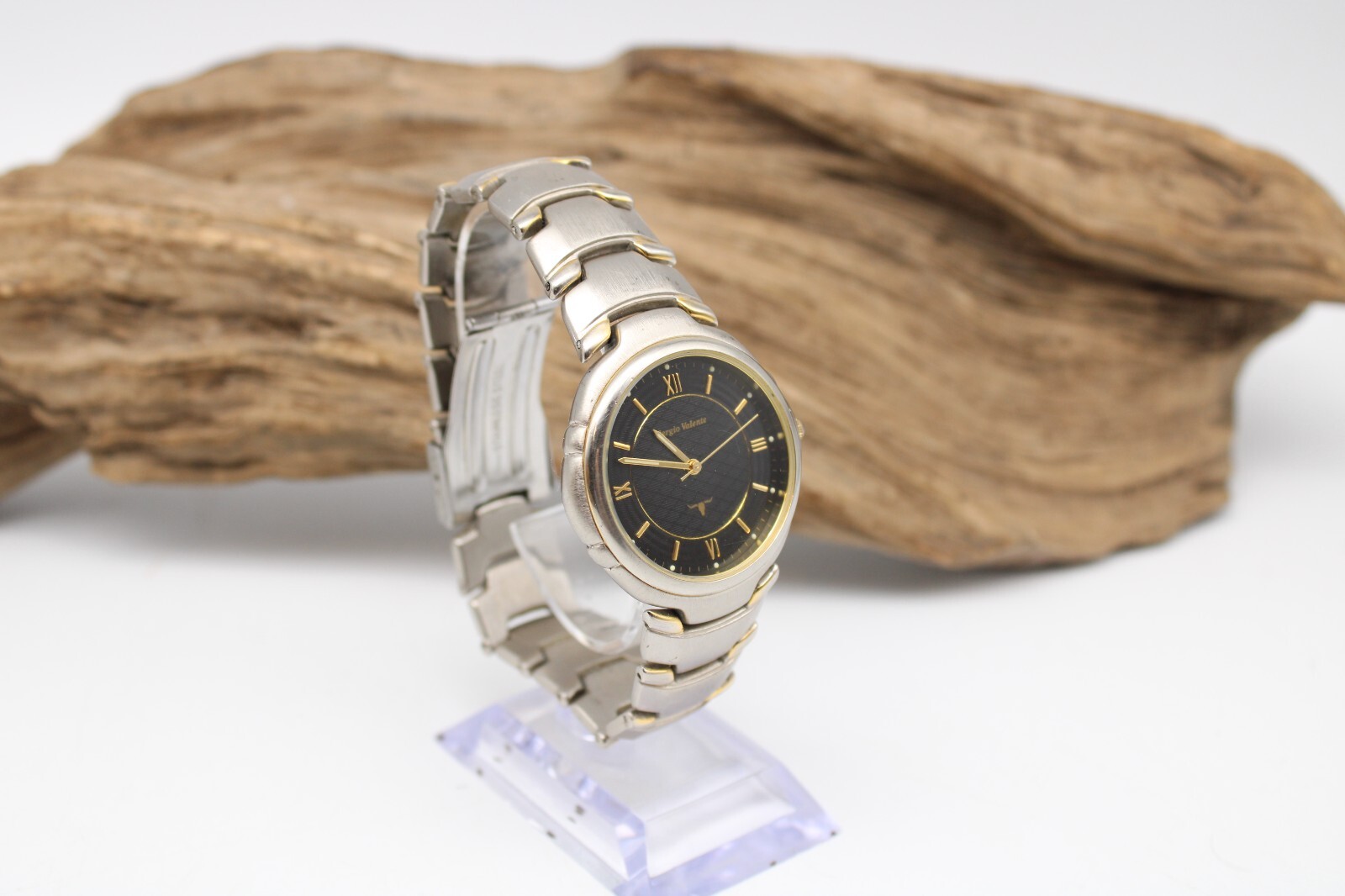 VINTAGE SERGIO VALENTE F-IAJCC MEN’S WATCH 35.6mm 11.6mm LUG RUNS (DL3)