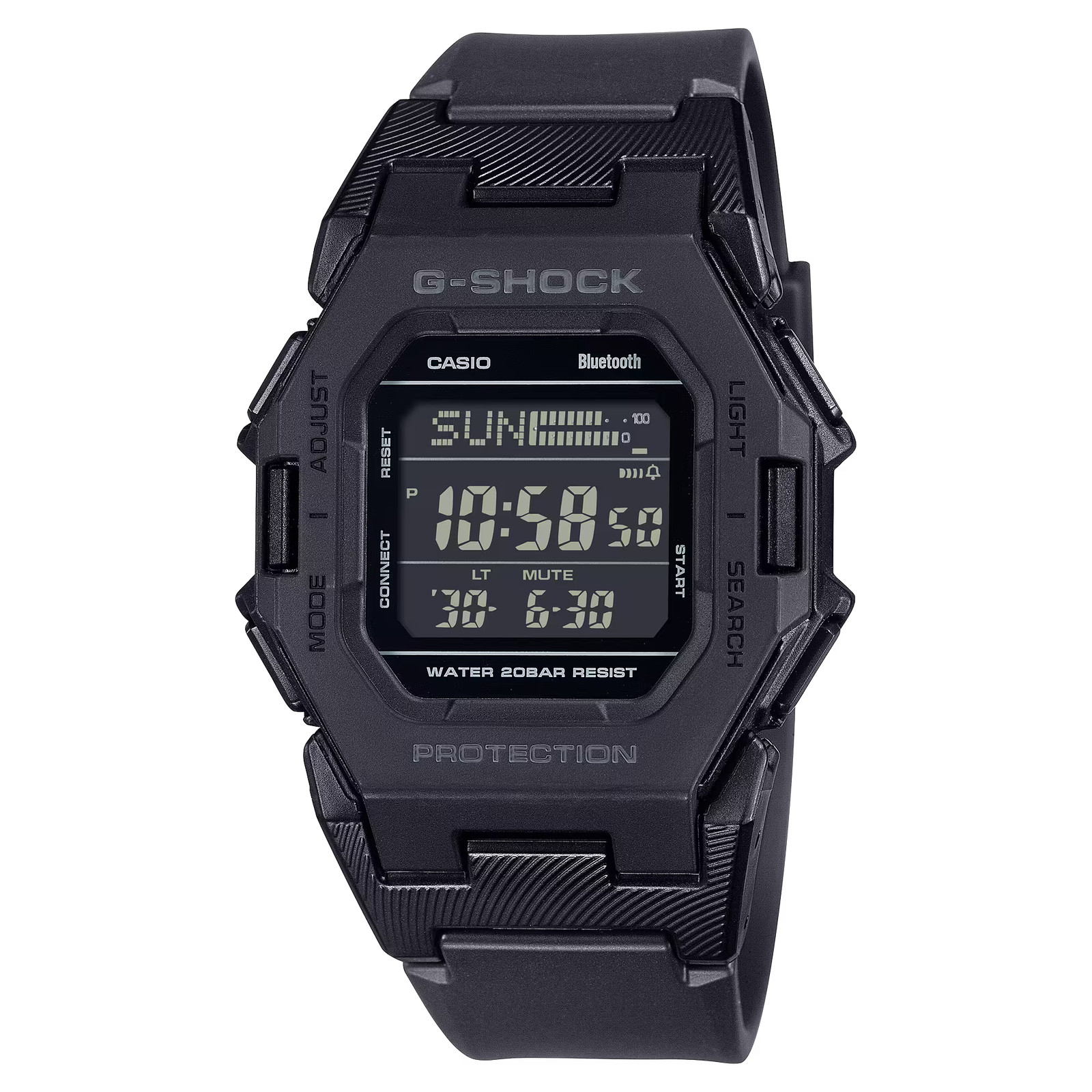 Casio G-Shock Digital Smartphone Link Sports Quartz 200M GD-B500-1 Men’s Watch