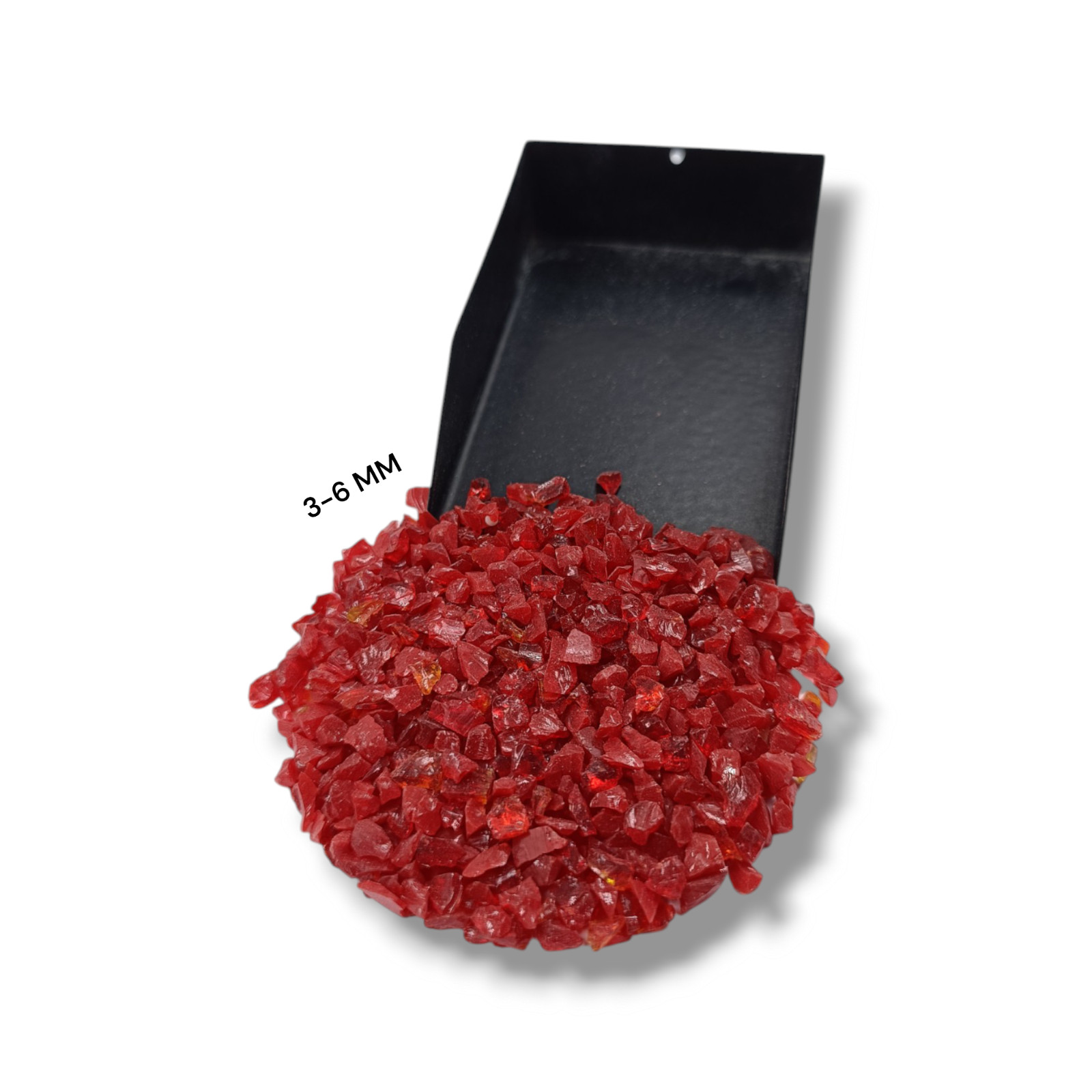 Crushed Opaque Red Hydro Quartz Crushed Gemstone Coarse All Size For Inlays