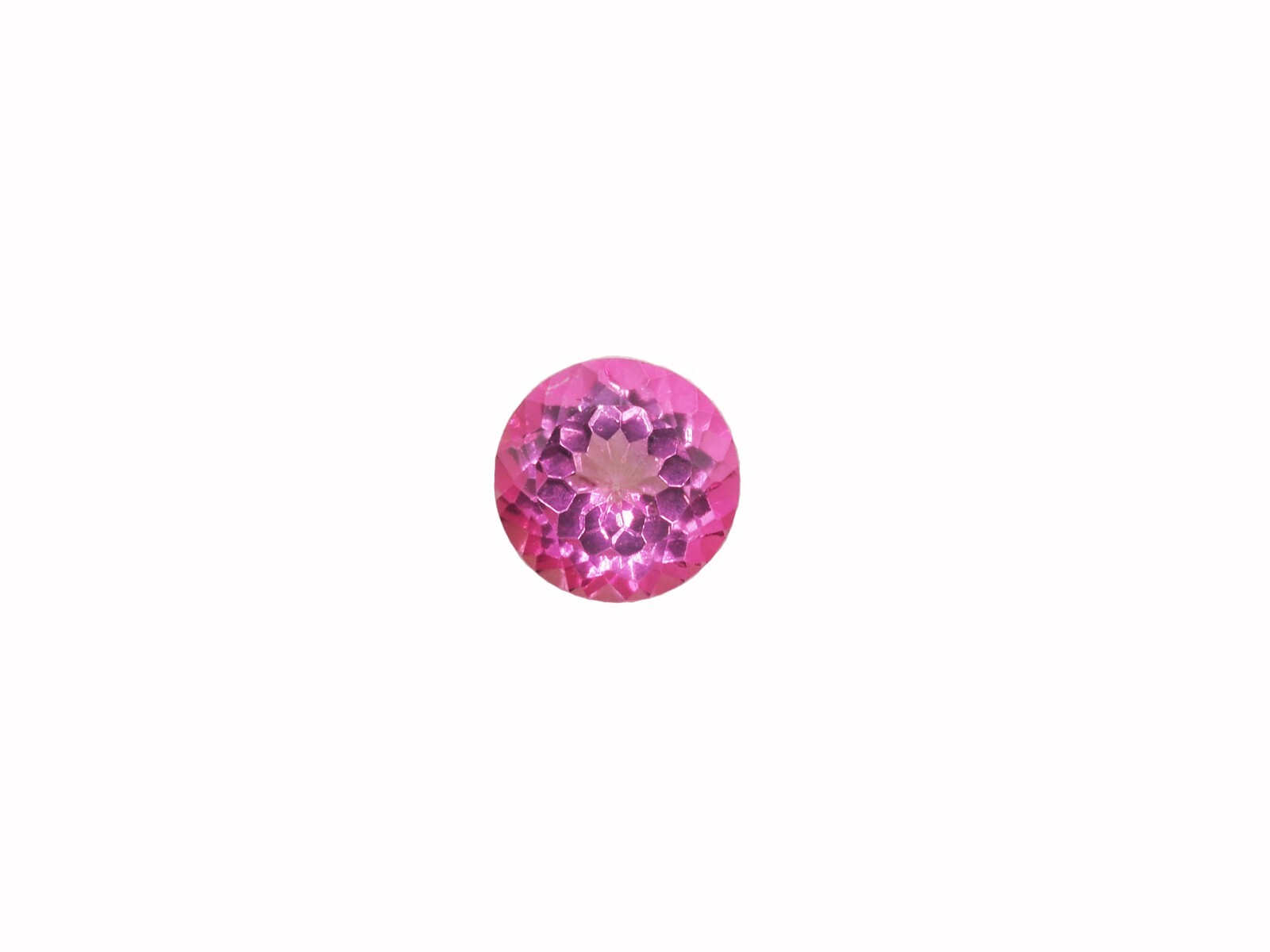 Pink Topaz Round 10.2mm Approximately 4.58 Carat (GTG-PTO-2)