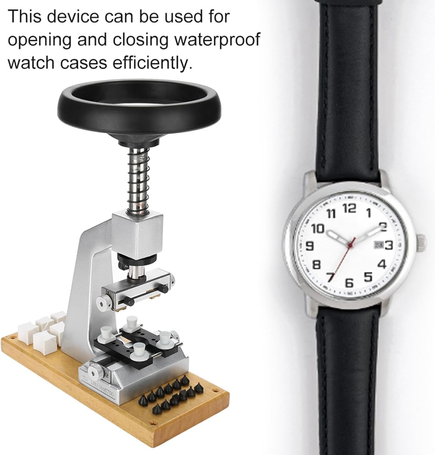 Bench Watch Case Opener,Watch Case Opener, 5700 Bench Wristwatch Back Opener wit