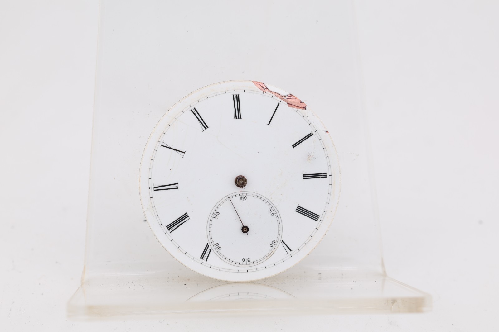 HIGH GRADE KEYWIND 3 FINGER POCKET WATCH MOVEMENT, 35.75mm, FOR REPAIR (LP)