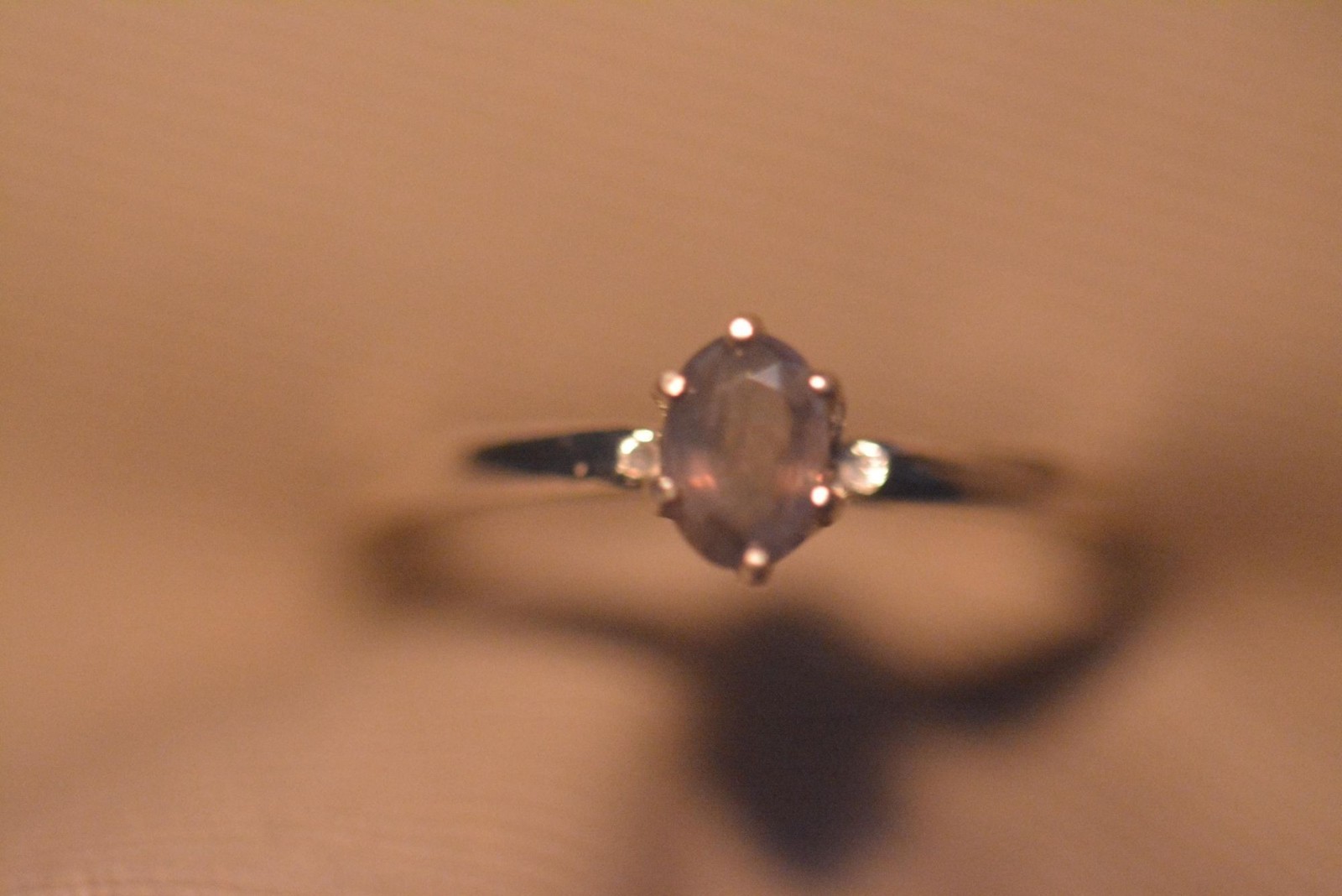 Certified Alexandrite Ring 0.42ct Color Change Genuine Earth Mined Natural AR105