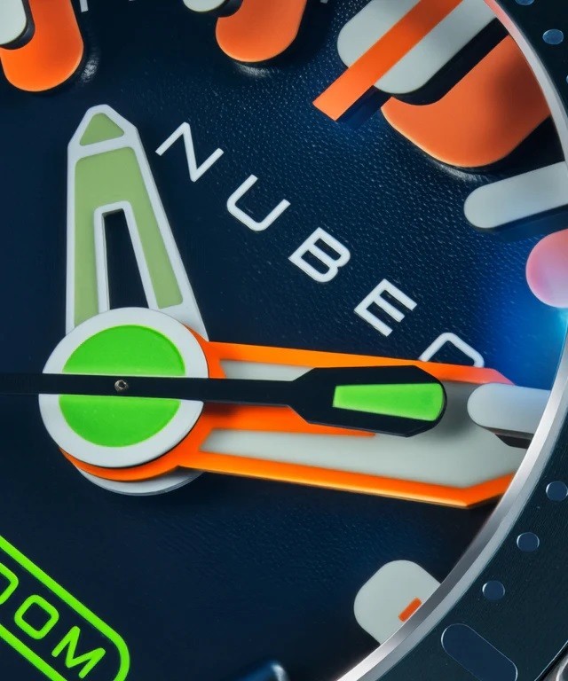 NUBEO ALUMINAUT AUTO LIMITED EDITION MARINE BLUE WR100ATM NB-6115-66