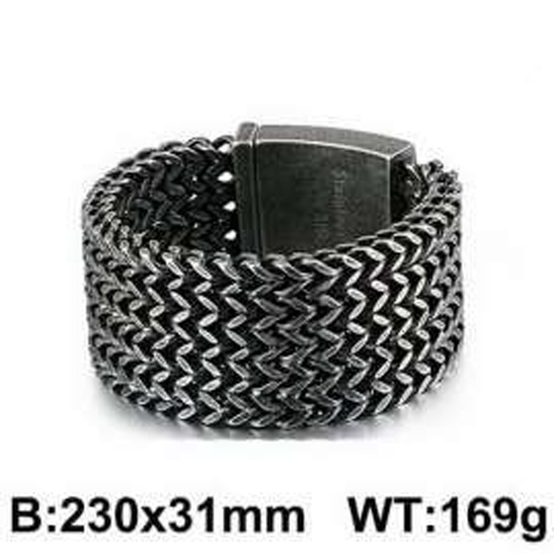 New Boys Mens 316L Stainless Steel Franco Link Chain Bracelet 7.48″8.26″8.66″9″
