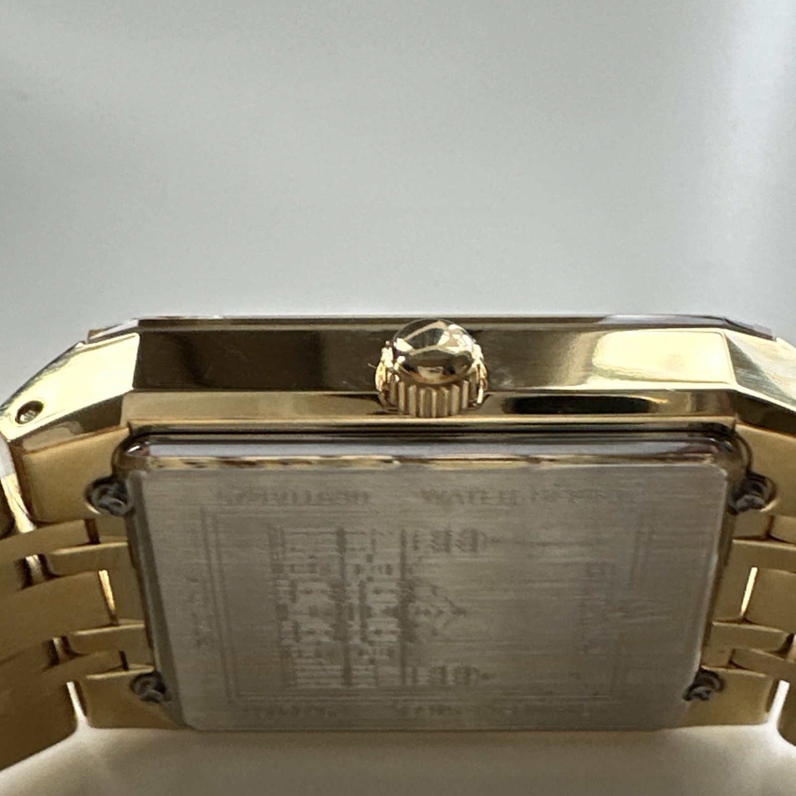 Bulova Our Lady Of Guadalupe Mens Diamond 97d120LG *Chipped Crystal*