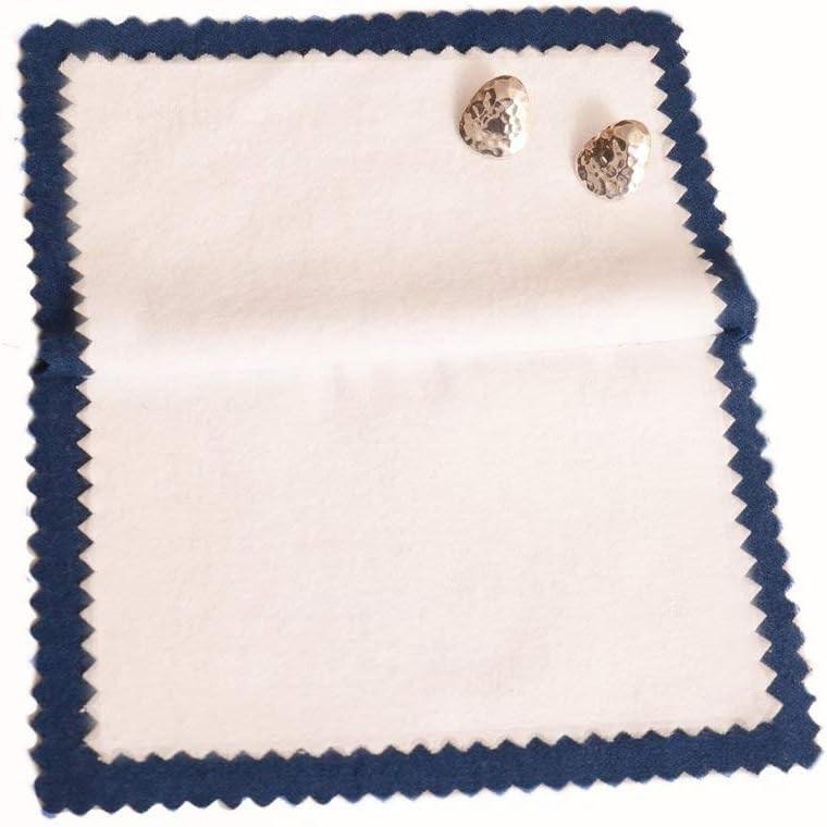 Ultra-Soft Jewelry Polishing Cloths, Non-Toxic Care for All Valuables – 2 Sizes