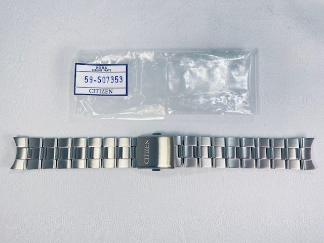Citizen Genuine 19mm Stainless Steel Bracelet 59-S07353 for BV1120-91E