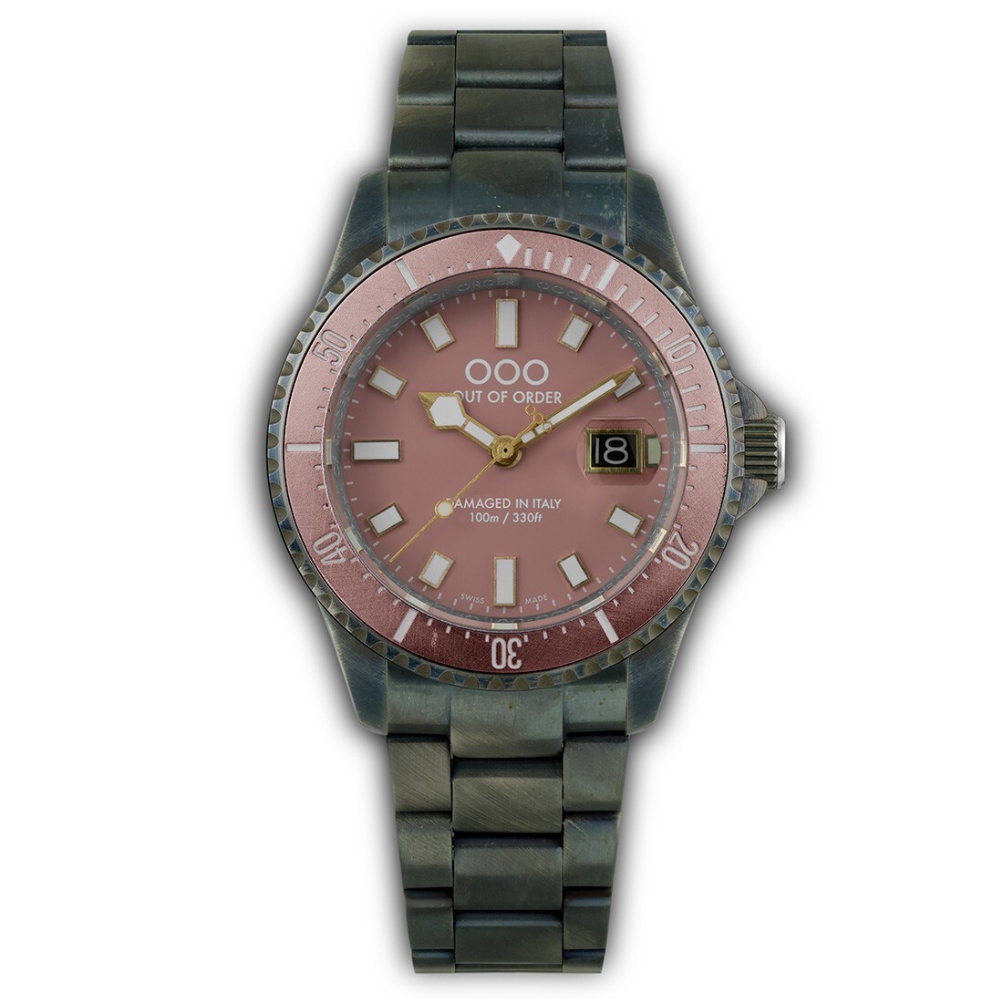 Out of Order CASANOVA CYPRIA Steel Swiss Made Quartz Sapphire Men’s Watch