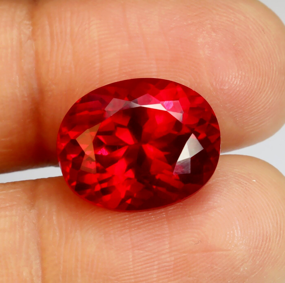 8.20 Ct Certified Natural Red Ruby Oval Shape Loose Gemstone Clearance Sale