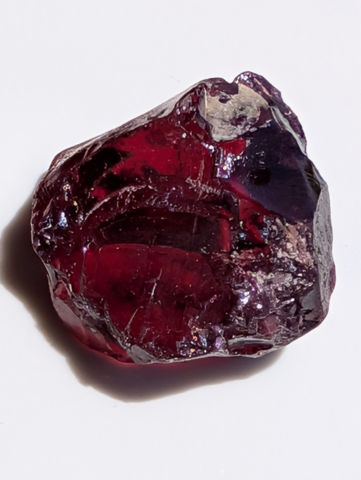 USA seller 9.36 cts IF Tanzanian garnet facet rough gemstone