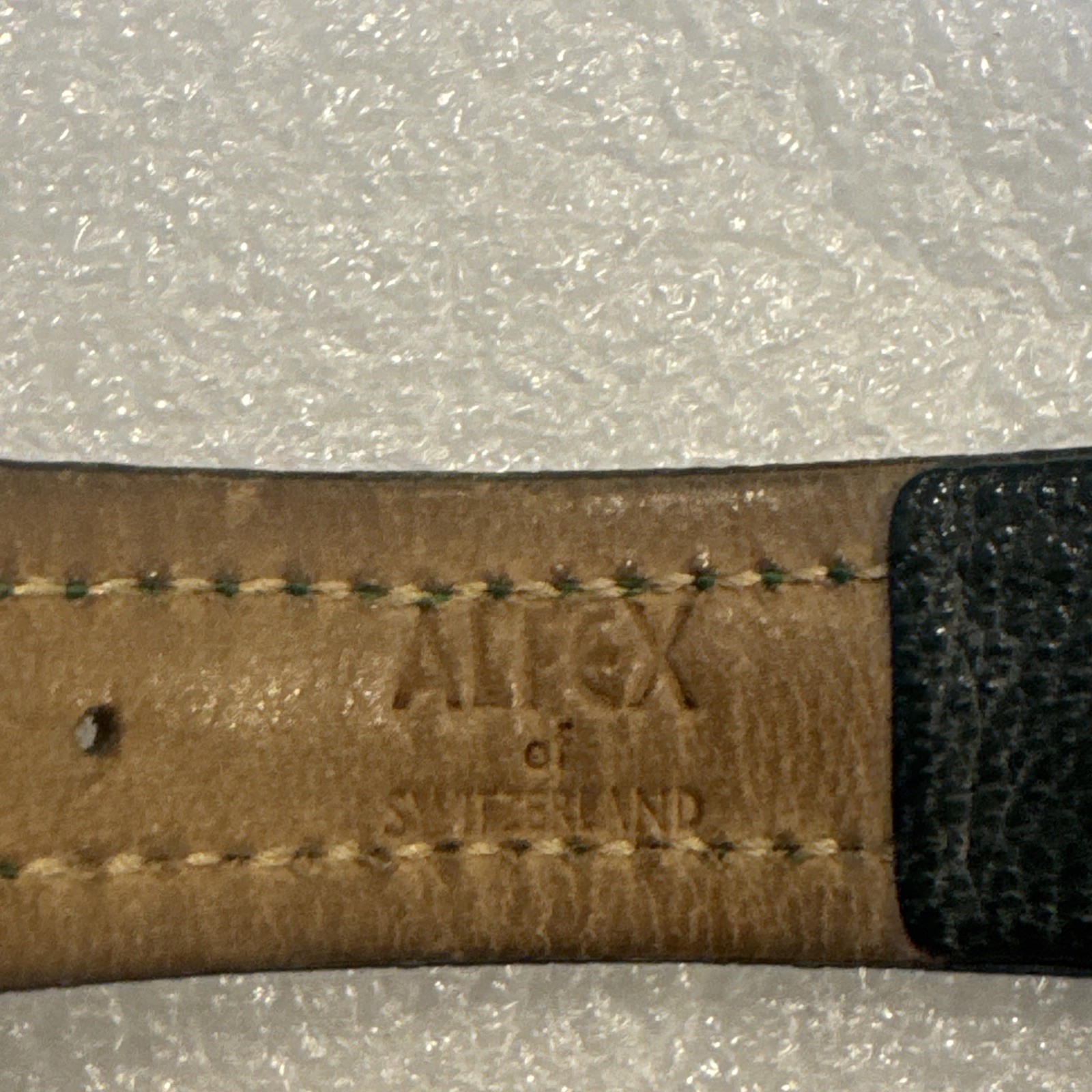 John Hardy Watch Gold Original Green Crocodile Band 4873 Please Read Description