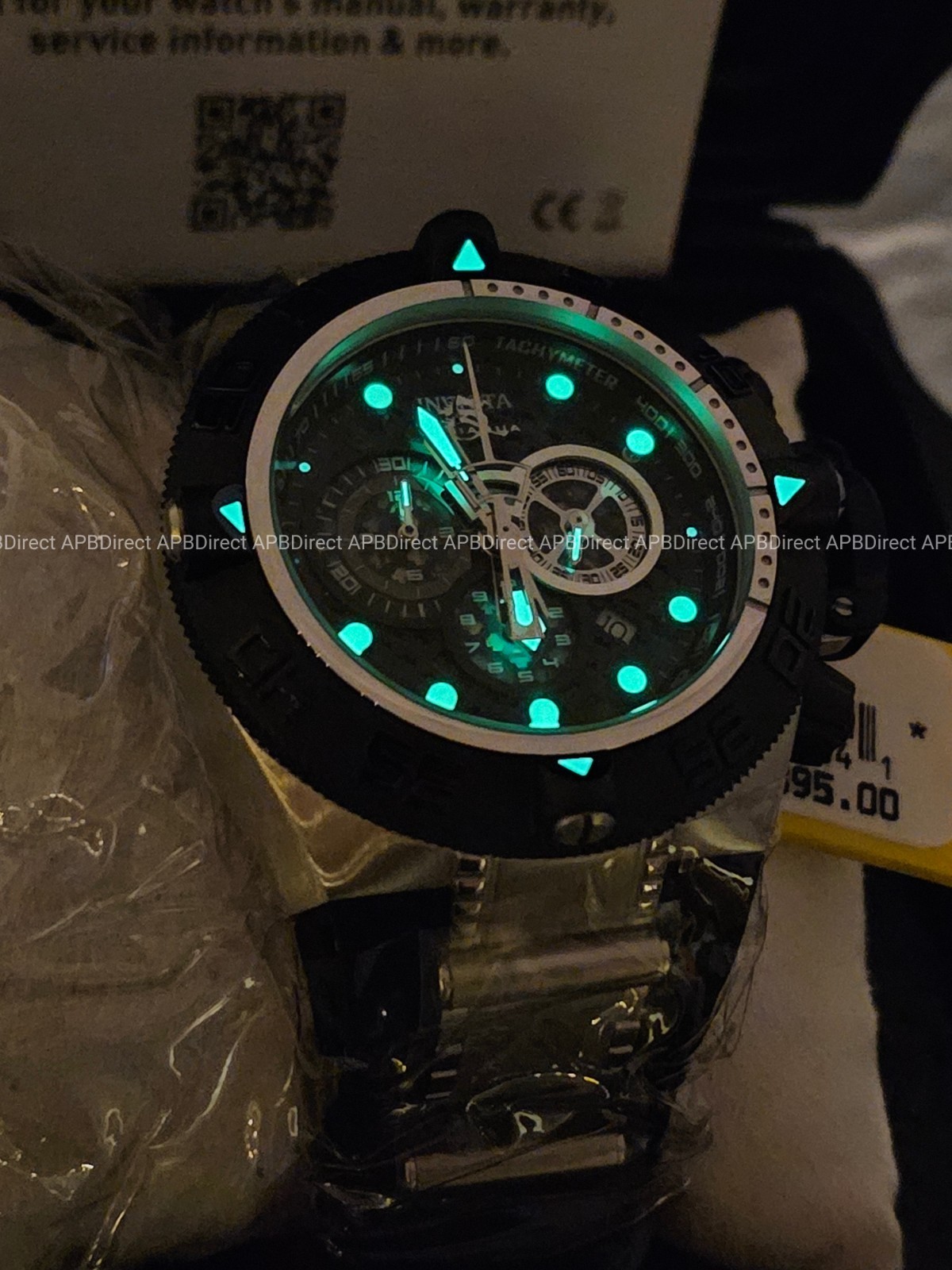 Invicta – Subaqua Noma 4 – Swiss 5050.C Chronograph – Flame-Fusion Mens watch