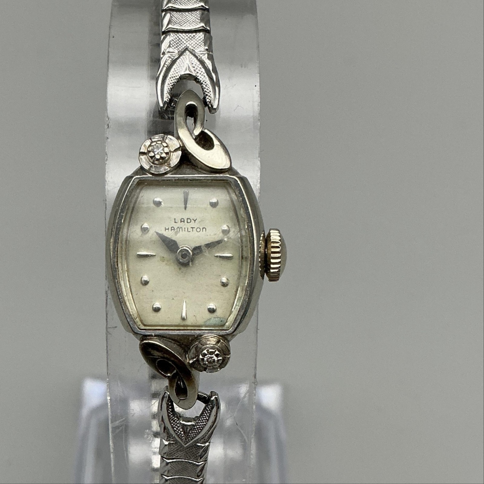 Vintage Hamilton Lady Hamilton Womens Watch 14mm 10K Gold Biggs Cocktail Manual