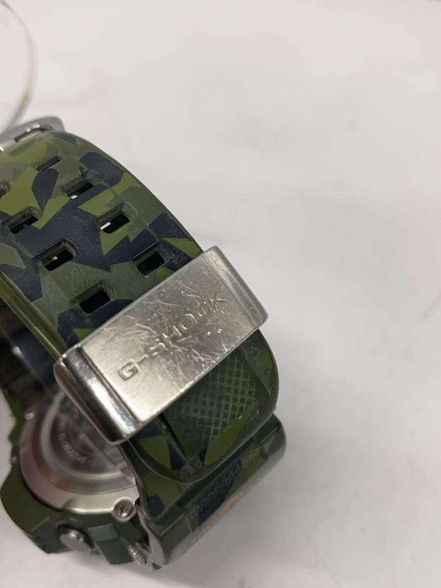 Casio G-Shock GW-9400CMJ-3JR Rangeman Green Camo Solar Wristwatch No Box Used JP