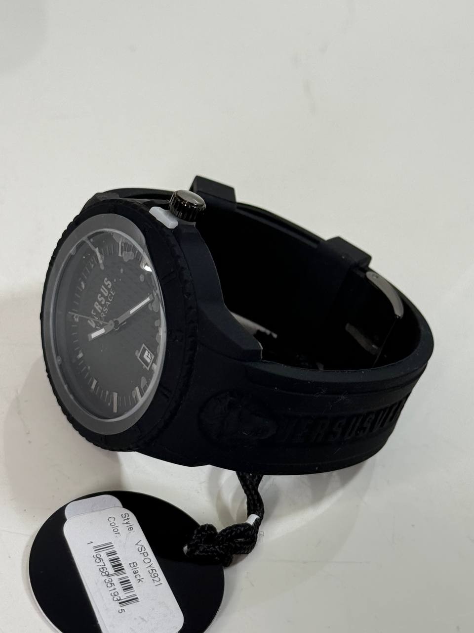 Versus Versace Tokyo Silicone Watch 42mm Case Black VSPOY5921