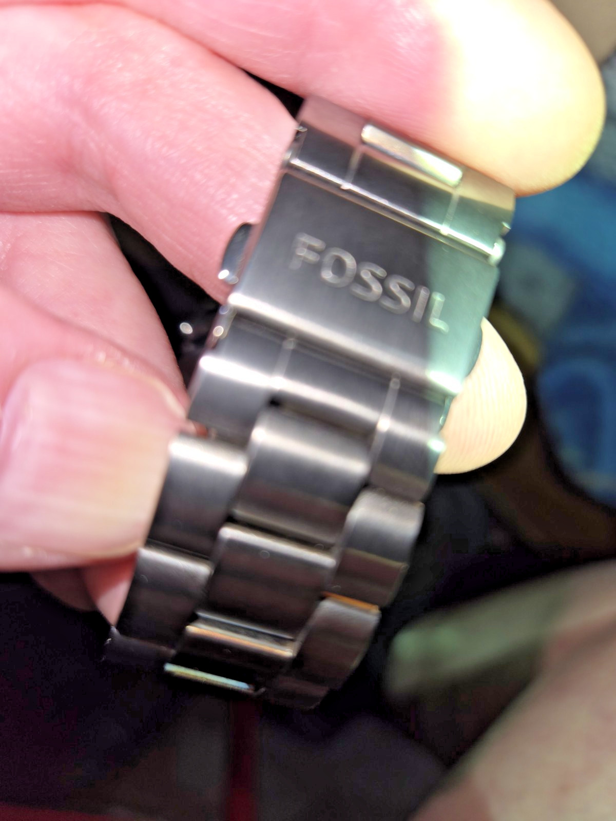 Rare Fossil ME3039 Automatic Black Stainless Steel WATCH 45MM NIB ,NEVER WORN!!