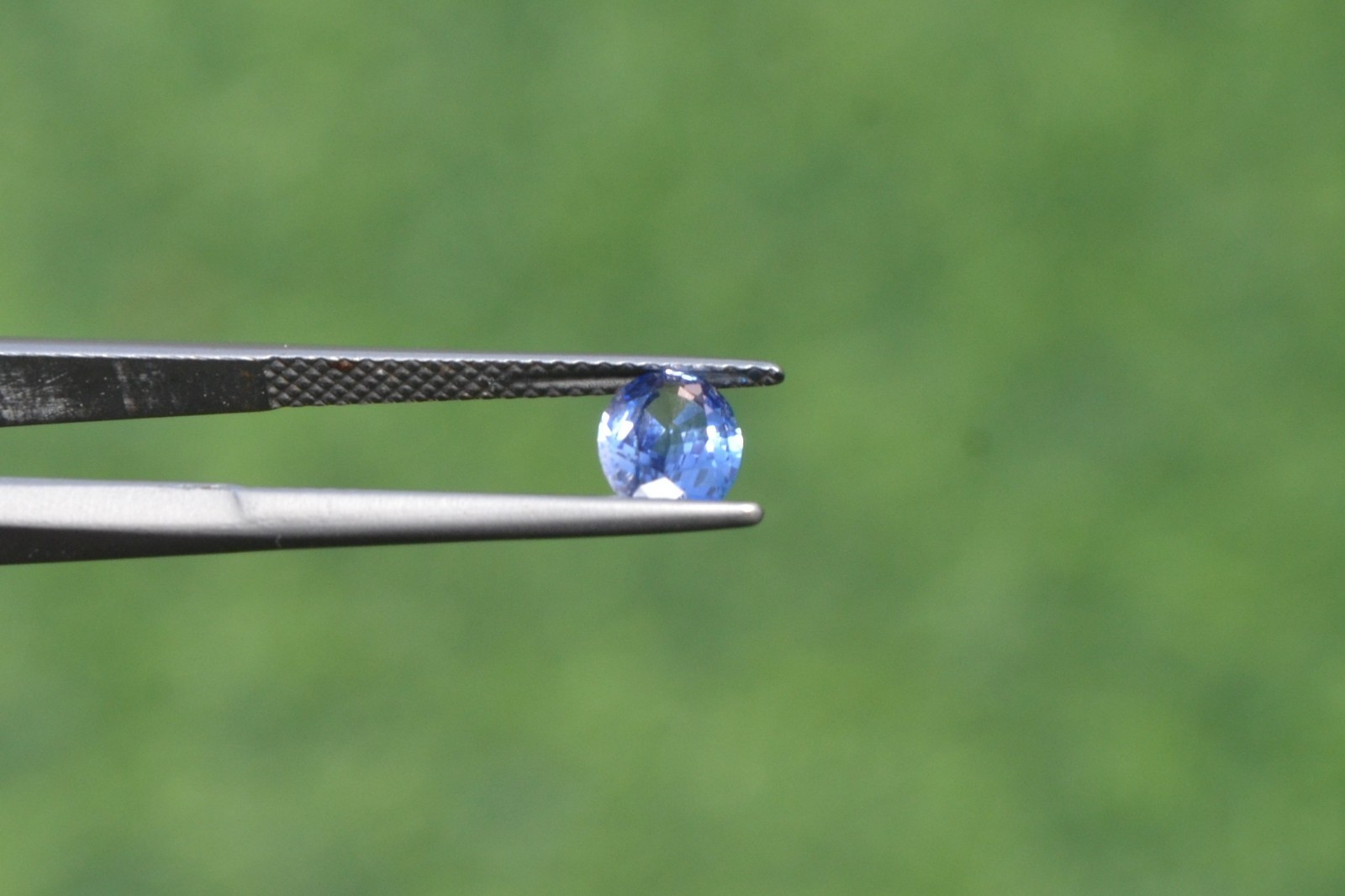 Natural Blue Sapphire 1.06 Carat. Normal Heated Oval Step Cut From Sri Lanka