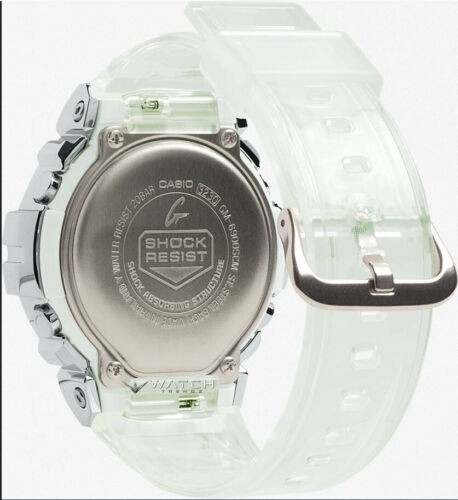 Casio G-Shock GM6900SCM-1 Camouflage Metal Case Skeleton Semi-Transparent Band