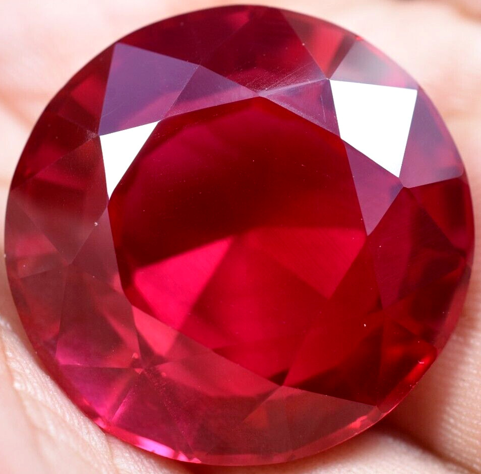 Natural 85.60 Ct Mogok Huge Pink Ruby Sparkling GGL Certified Loose Gemstone