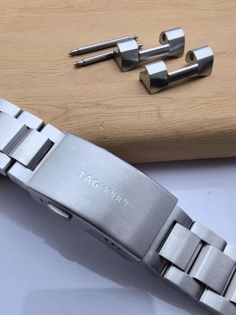 Fits TAG Heuer WAY201 BA0927 21.5mm Fits Stainless Steel Bracelet