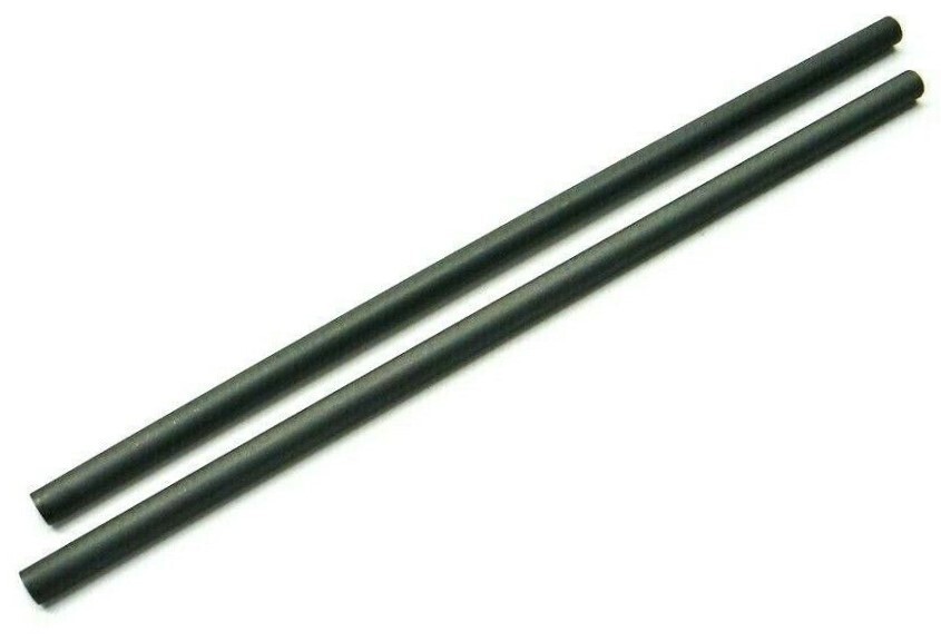 2 Carbon Stirring Rods Graphite to Stir Molten Metal Melting Scrap 3/8 x 12″ USA