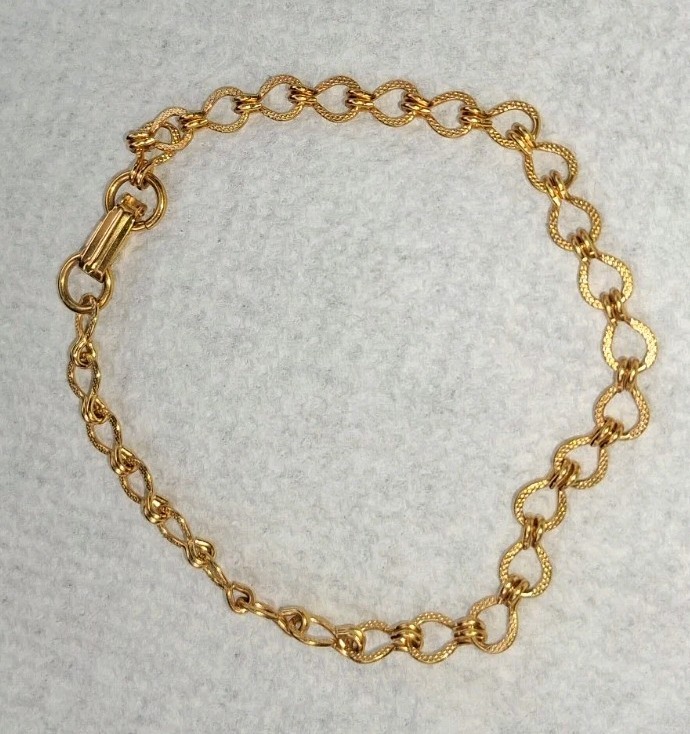 Vintage 1/20 12k Gold Filled 5.5″ Bracelet