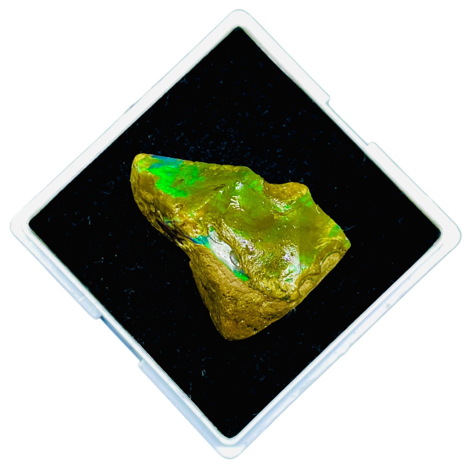 46.35 Cts Natural Ethiopian Opal Rough 32x21mm Huge Untreated Loose Gemstone