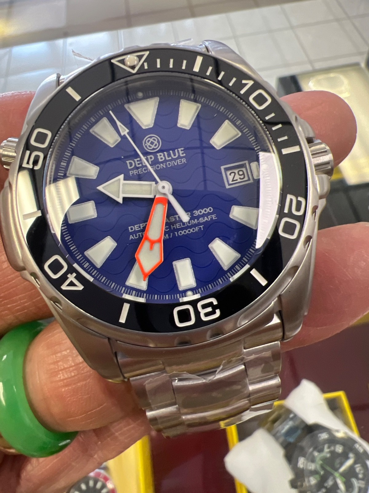 Authentic🔥Deep blue watches-Depthmaster pro 3000m🎁Limited edition 📞