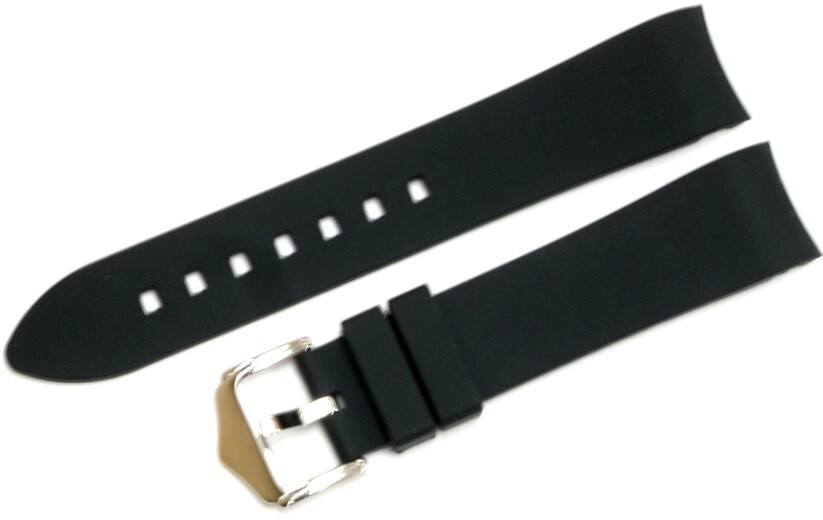 CURVED END SILICONE WATCH BANDS 9 COLORS RUBBER STRAP 18,19,20,21MM,22MM,24mm,