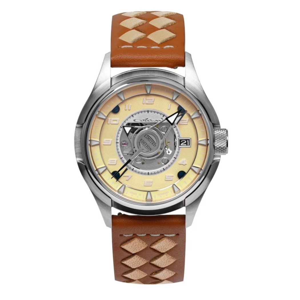 UMF Ruhla Colani 1372-1 Automatic Sapphire Crystal 44mm Men’s Bracelet Watch