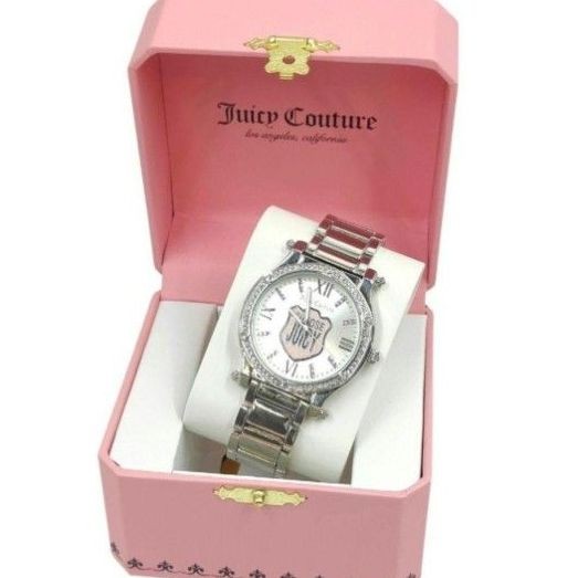 Juicy Couture ladies’ wristwatch rhinestone sparkling quartz wristwatch pave set