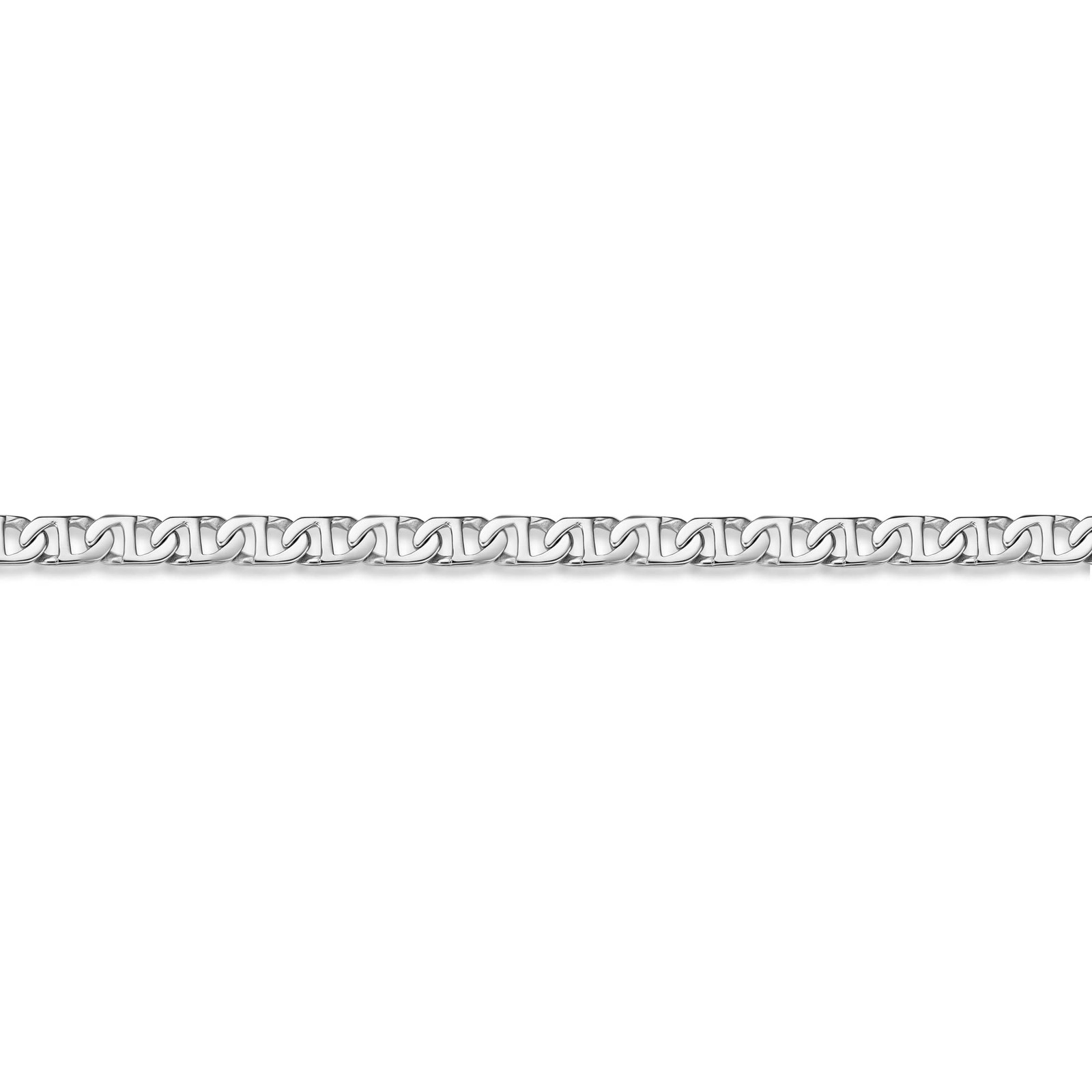 Lavari Jewelers Stainless Steel Mariner Link Necklace 22 Inch 10 mm Lobster Claw