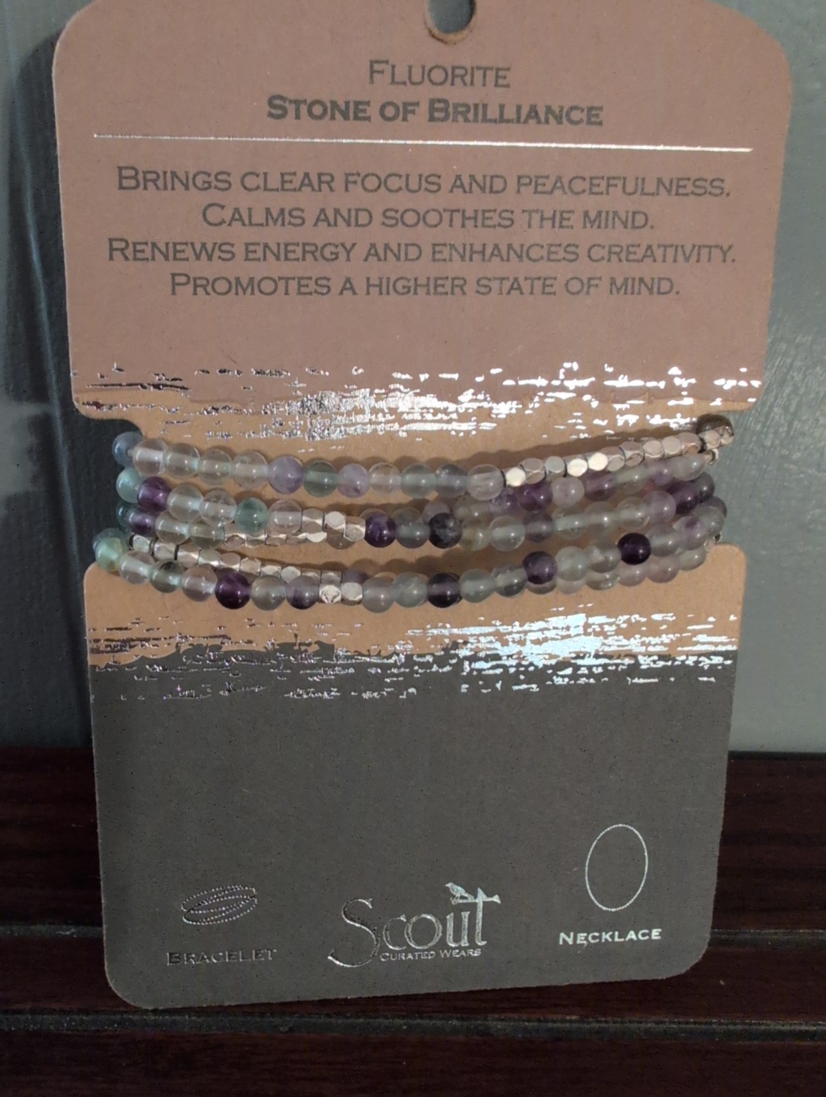 Scout Curated Wraps Bracelet Necklace Stone Wrap