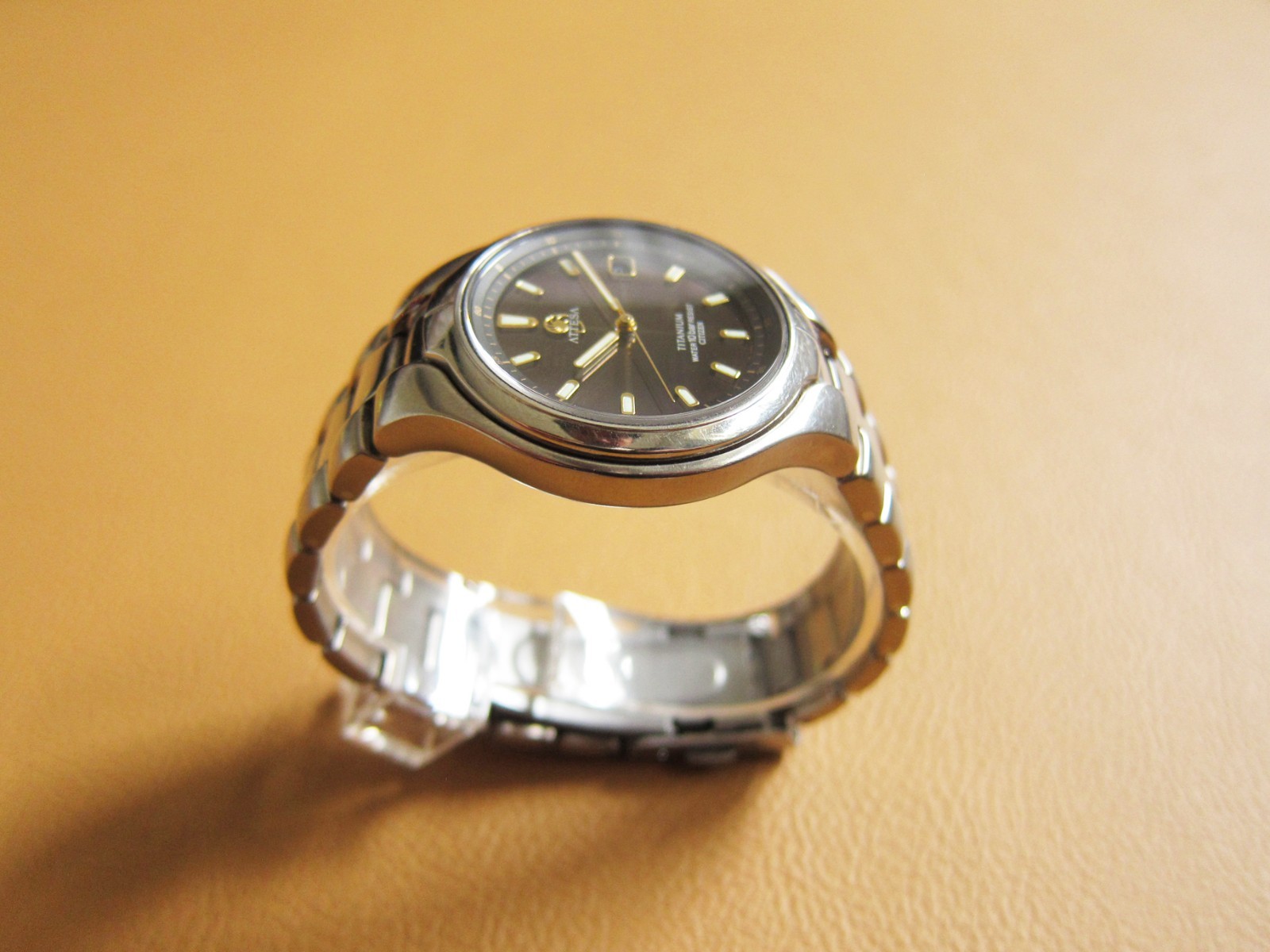 CITIZEN Attesa Eco-Drive Solar Titanium Anti-Magnetic Watch (MADE IN JAPAN)