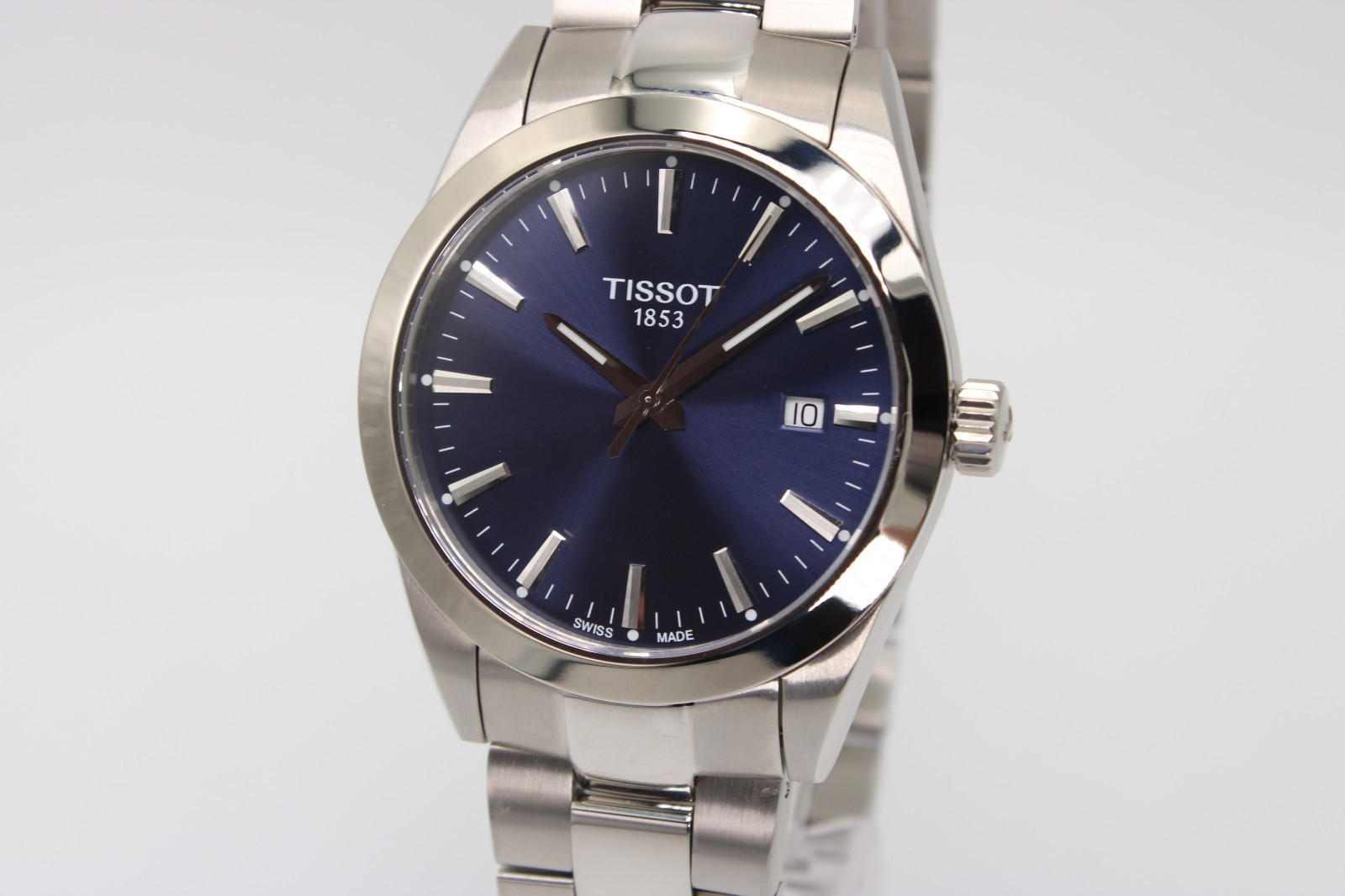 TISSOT Gentleman T127.410.11.041.00 Quartz Blue Dial Men’s Watch 40mm
