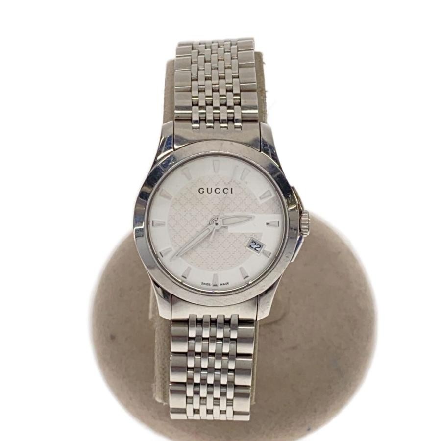 GUCCI 126.5 Case Size 3 ×2.9cm Wrist Size 16cm Used Watch #51419