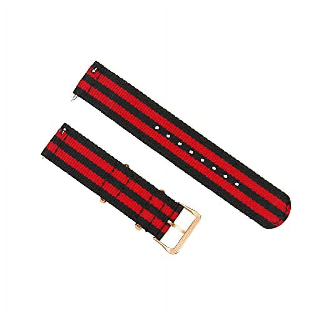 Nylon Watch Band – Quick Release, Waterproof Strap for Men & Women Soft & Durabl