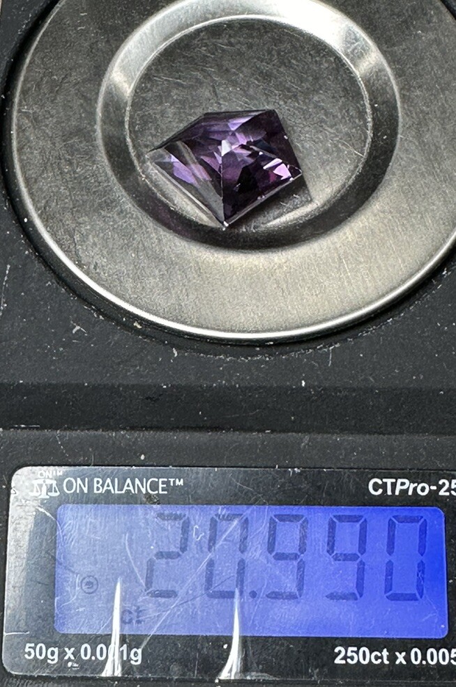 20.00ct + Lab Created Fancy CUT Alexandrite Antique Cut 22X17mm 🤩 Old Stock