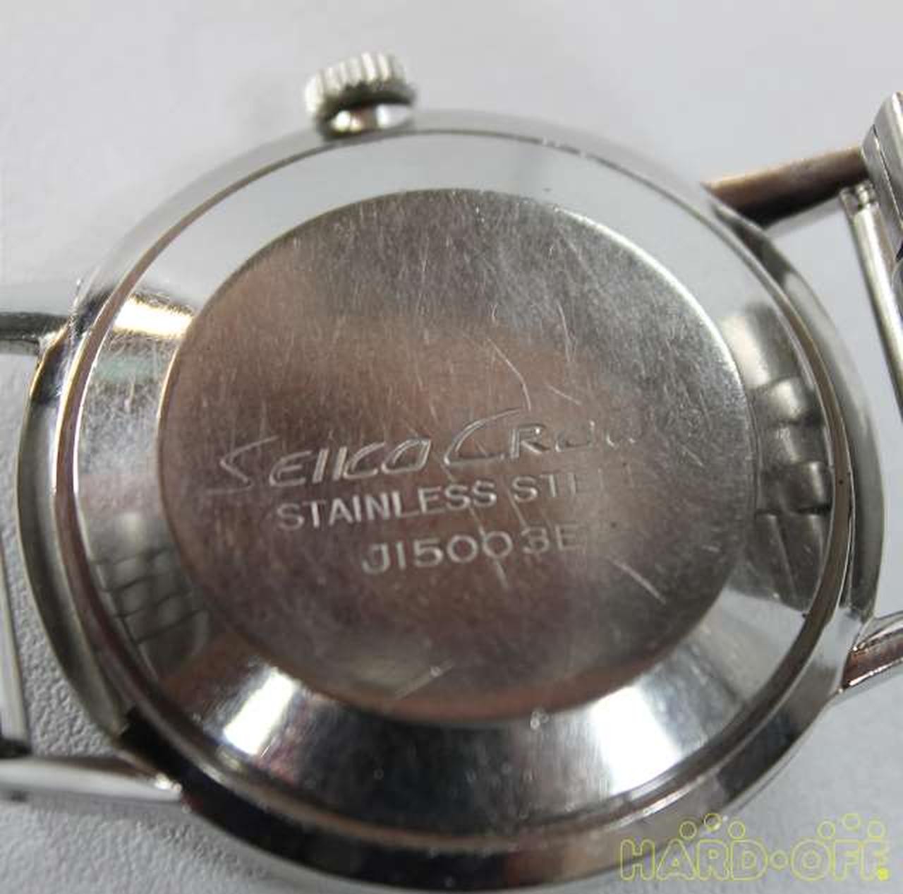 SEIKO CROWN DIASHOCK 21J J15003E Mens Hand-Wound Watch Vintage For -For Parts