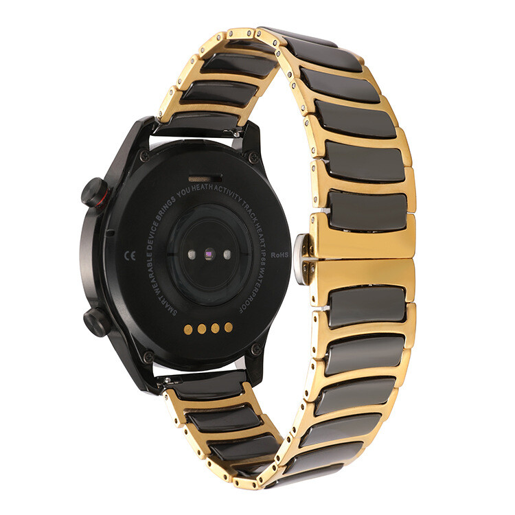 Quick Release Watch Band Strap Stainless Steel with Ceramic Bracelet 16 18 20 22
