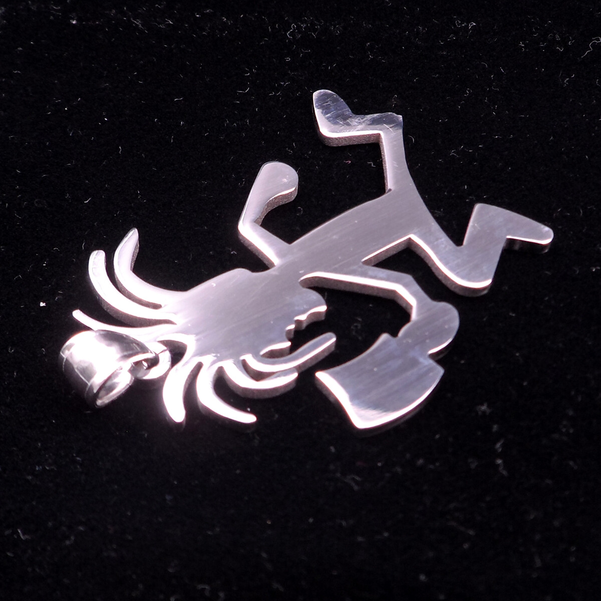 Dreadlock Hatchetman Juggalo Pendant For Mens Stainless Steel ICP Necklace 30′