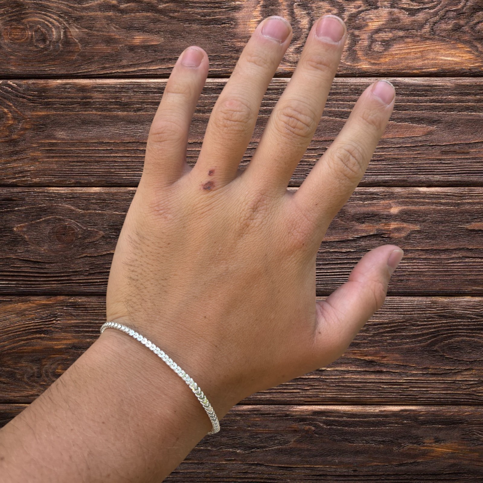 2.5mm Franco Link Bracelet – Real Solid 925 Sterling Silver Or 14k Gold Vermeil